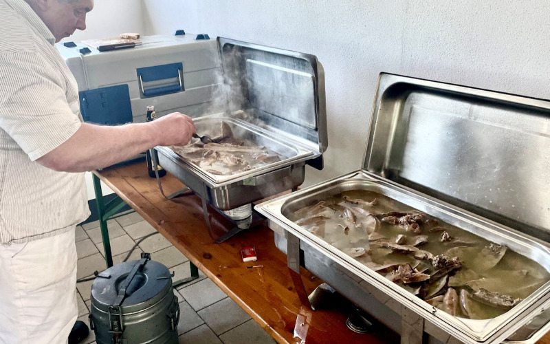 Kesselfleischessen 2024 der Stockschützen