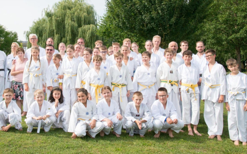 Taekwondo Gürtelprüfung am 19. Juli