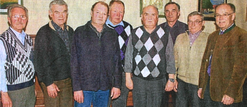 JHV DER STOCKSCHÜTZEN: Vorstand stellt sich geschlossen der Wiederwahl