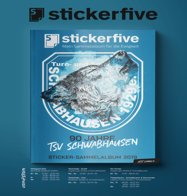 SAMMELFIEBER AUSGEBROCHEN: Der TSV hat jetzt sein eigenes Sticker Sammelalbum!